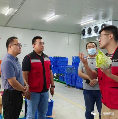 珊瑚镇赴威耀供应链公司开展招商考察