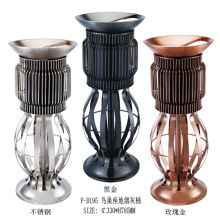  广州市番禺区雄达金属制品厂 主营 垃圾桶 座地烟灰桶 行